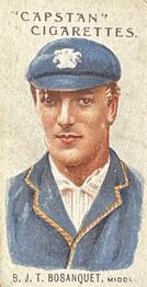 1907 Wills's Capstan Cigarettes Prominent Australian and English Cricketers #47 Bernard Bosanquet Front