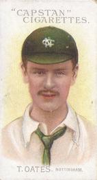 1907 Wills's Capstan Cigarettes Prominent Australian and English Cricketers #53 Thomas Oates Front