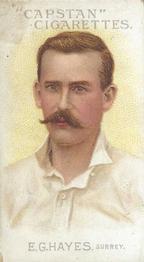 1907 Wills's Capstan Cigarettes Prominent Australian and English Cricketers #55 Ernie Hayes Front