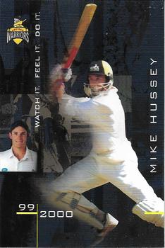 1999-00 Western Warriors Cricket #NNO Mike Hussey Front