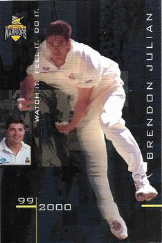 1999-00 Western Warriors Cricket #NNO Brendon Julian Front