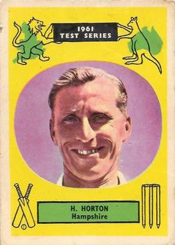 1961 A&BC Cricket 1961 Test Series (Standard Border) #17 Henry Horton Front