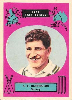 1961 A&BC Cricket 1961 Test Series (Standard Border) #20 Ken Barrington Front