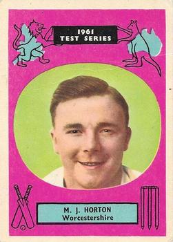 1961 A&BC Cricket 1961 Test Series (Standard Border) #25 Martin Horton Front