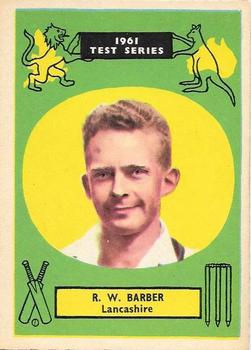 1961 A&BC Cricket 1961 Test Series (Standard Border) #32 Bob Barber Front