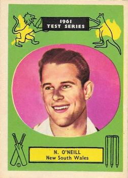 1961 A&BC Cricket 1961 Test Series (Standard Border) #39 Norm O'Neill Front