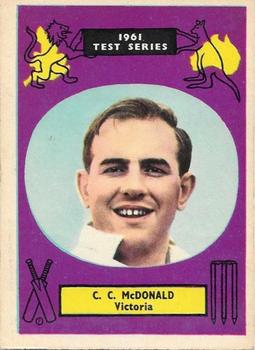 1961 A&BC Cricket 1961 Test Series (Standard Border) #43 Colin McDonald Front