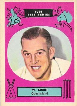 1961 A&BC Cricket 1961 Test Series (Standard Border) #44 Wally Grout Front
