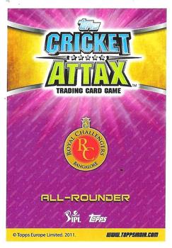 2015-16 Topps Cricket Attax IPL #151 Chris Gayle Back