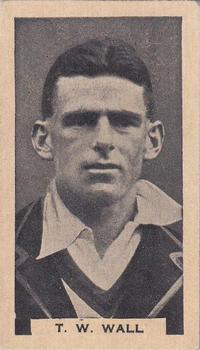 1932 Godfrey Phillips Test Cricketers #33 Tim Wall Front