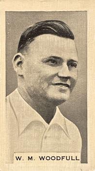 1932 Godfrey Phillips Test Cricketers #9 Bill Woodfull Front