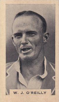 1932 Godfrey Phillips Test Cricketers #15 Bill O'Reilly Front