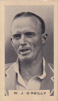 1932 Godfrey Phillips Test Cricketers #15 Bill O'Reilly Front