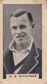1932 Godfrey Phillips Test Cricketers #32 Jack Nitschke Front