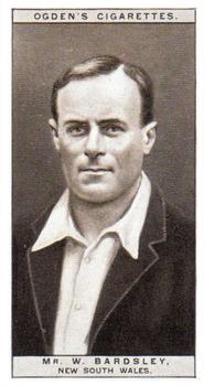 1926 Ogden's Cricket #3 Warren Bardsley Front