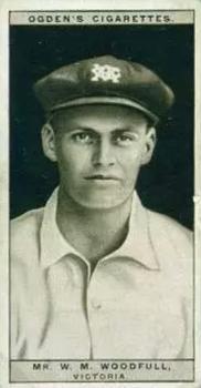 1926 Ogden's Cricket #49 Bill Woodfull Front