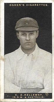 1928-29 Ogden's Australian Test Cricketers #NNO Charlie Kelleway Front