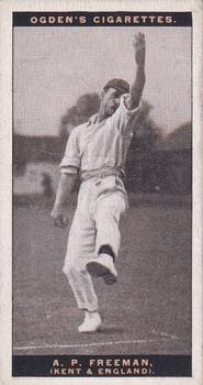 1928-29 Ogden's Australian Test Cricketers #NNO Alfred Freeman Front