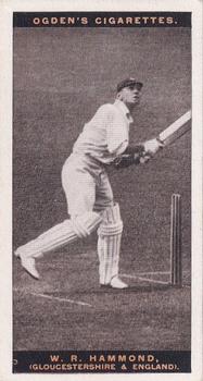 1928-29 Ogden's Australian Test Cricketers #NNO Wally Hammond Front