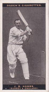 1928-29 Ogden's Australian Test Cricketers #NNO Jack Hobbs Front