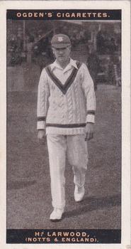 1928-29 Ogden's Australian Test Cricketers #NNO Harold Larwood Front