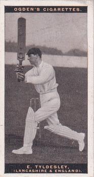 1928-29 Ogden's Australian Test Cricketers #NNO Ernest Tyldesley Front
