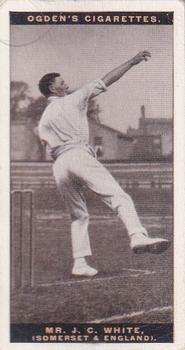1928-29 Ogden's Australian Test Cricketers #NNO Jack White Front
