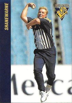 1999-00 Victorian Bushrangers Cricket #1 Shane Warne Front