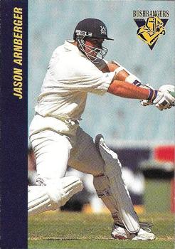 1999-00 Victorian Bushrangers Cricket #2 Jason Arnberger Front
