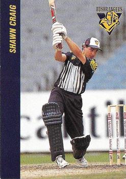 1999-00 Victorian Bushrangers Cricket #6 Shawn Craig Front