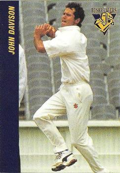 1999-00 Victorian Bushrangers Cricket #7 John Davison Front