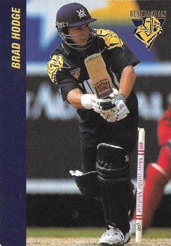 1999-00 Victorian Bushrangers Cricket #12 Brad Hodge Front