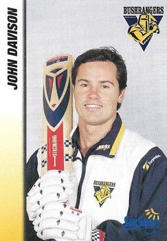 1998-99 Sun Smart Victorian Bushrangers #5 John Davison Front