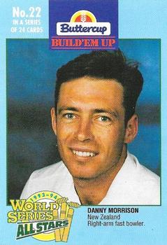 1993-94 Buttercup World Series All Stars #22 Danny Morrison Front