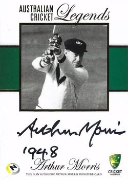 2014 Tap 'N' Play Australian Cricket Legends #ACL1 Arthur Morris Front