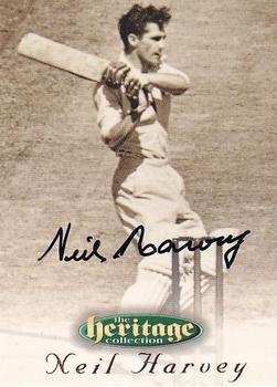 1996 Futera Heritage Collection #22 Neil Harvey Front