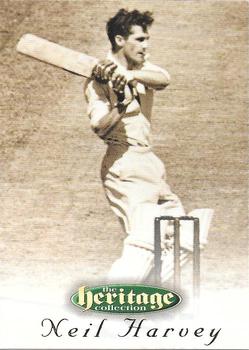 1996 Futera Heritage Collection - 1996 Futera Heritage Collection Promotional Set #22 Neil Harvey Front