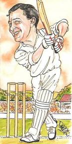 1992 Ritchie & Co Marvels Of The Middle #NNO Denis Compton Front