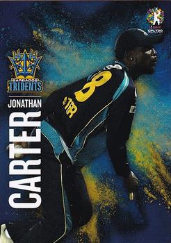 2019 Tap 'N' Play Caribbean Premier League #04 Jonathan Carter Front
