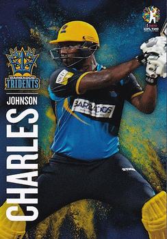 2019 Tap 'N' Play Caribbean Premier League #05 Johnson Charles Front