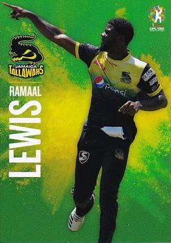 2019 Tap 'N' Play Caribbean Premier League #43 Ramaal Lewis Front