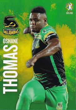 2019 Tap 'N' Play Caribbean Premier League #49 Oshane Thomas Front