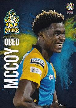 2019 Tap 'N' Play Caribbean Premier League #81 Obed McCoy Front