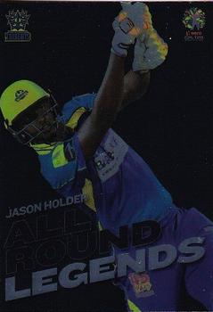 2019 Tap 'N' Play Caribbean Premier League - All Round Legends #TTR-01 Jason Holder Front