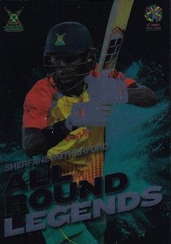 2019 Tap 'N' Play Caribbean Premier League - All Round Legends #TTR-04 Sherfane Rutherford Front