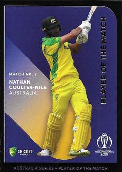 2019 Tap 'N' Play Cricket World Cup Australian Players of the Match #2 Nathan Coulter-Nile Front