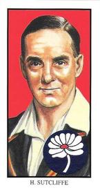 1995 County Print Services The England Cricket Team 1932-33 #4 Herbert Sutcliffe Front