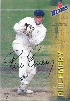 1997-98 New South Wales Blues Cricket #7 Phil Emery Front