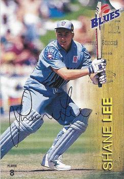 1997-98 New South Wales Blues Cricket #8 Shane Lee Front