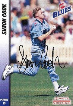 1998-99 New South Wales Blues #15 Simon Cook Front